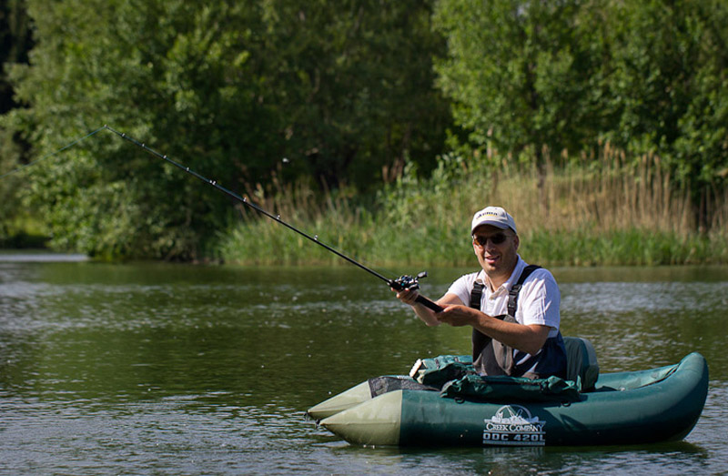 Parcours Float tube du barrage sur l'Agly