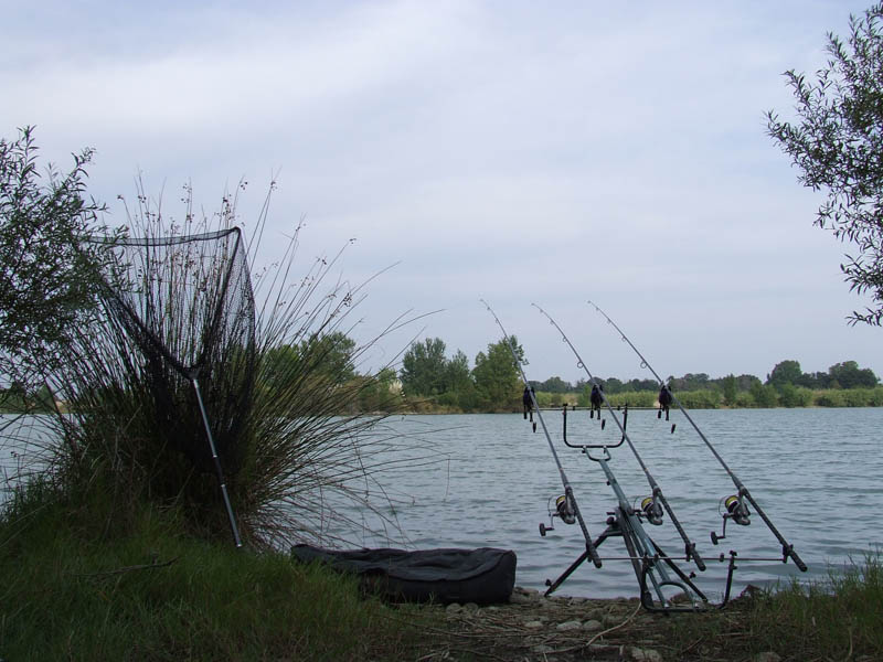 Parcours de pêche de la Carpe de Nuit Plan d'eau de Villelongue